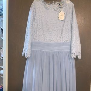 FINAL PRICE❤️‍🔥Dainty Jewells baby blue dress